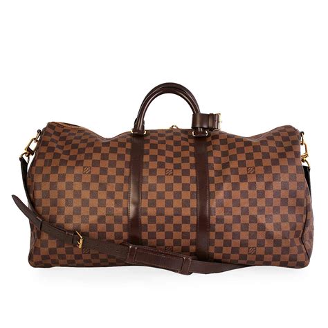 replica louis vuitton duffle bag damier|louis vuitton keepall 55 damier.